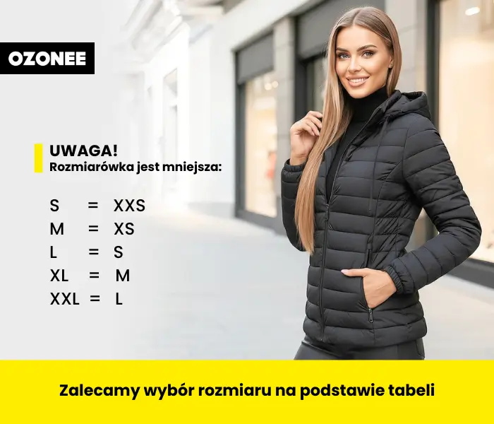 mniejsza rozmiarówka