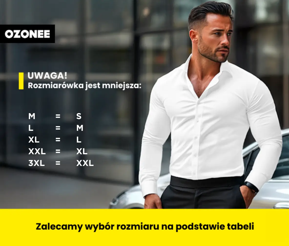 mniejsza rozmiarówka