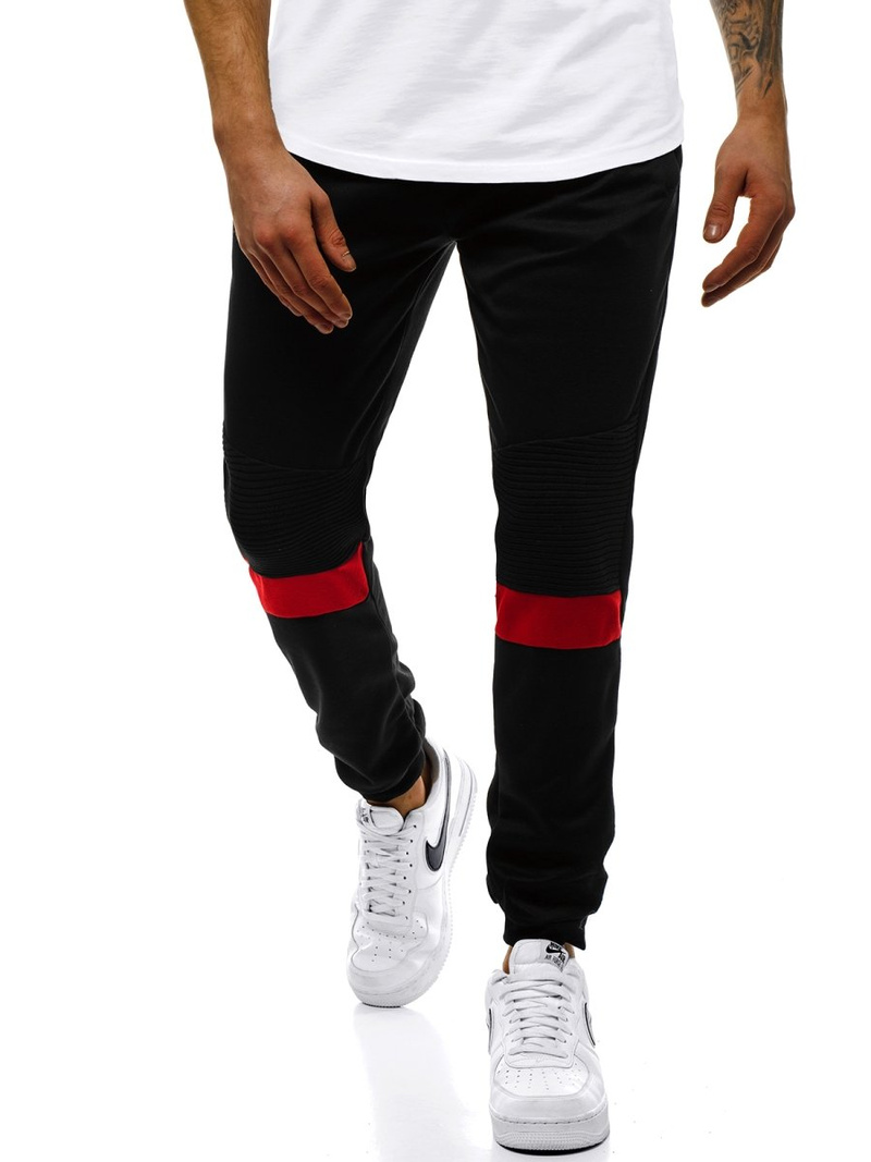 Штани спортивні чоловічі Чорнi OZONEE JS/JZ11016