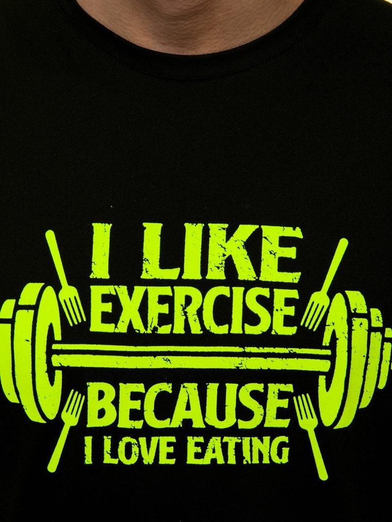 Koszulka bez rękawów męska czarno-żółta OZONEE MACH/M1210Z