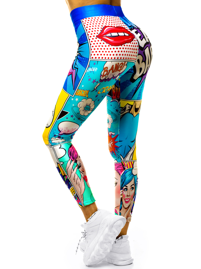 Legginsy damskie kolorowe OZONEE O/20936
