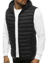 Безрукавка чоловіча Чорна OZONEE JS/HDL88002Z