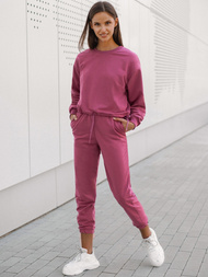 Жіночий спортивний костюм з двох частин Рожевий OZONEE O/MB2040/21
