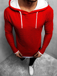 Tолстовка чоловіча Червона OZONEE O/1252Z