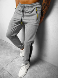 Spodnie dresowe męskie szare OZONEE JS/68K10356