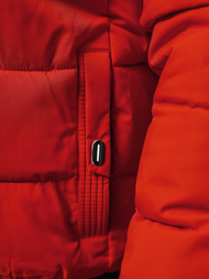 Kurtka zimowa męska pikowana czerwona OZONEE JS/84M3029/275