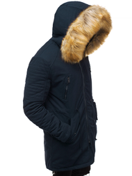 Kurtka parka męska granatowa OZONEE JD/390