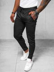 Spodnie męskie chino czarne OZONEE O/1410SP