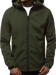 Куртка softshell чоловіча Зелена OZONEE JS/56008