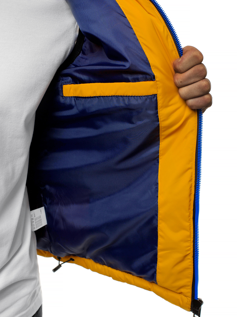 Безрукавка чоловіча Жовта OZONEE N/6102Z