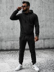 Спортивний костюм чоловічій Чорний OZONEE JS/8C75/3