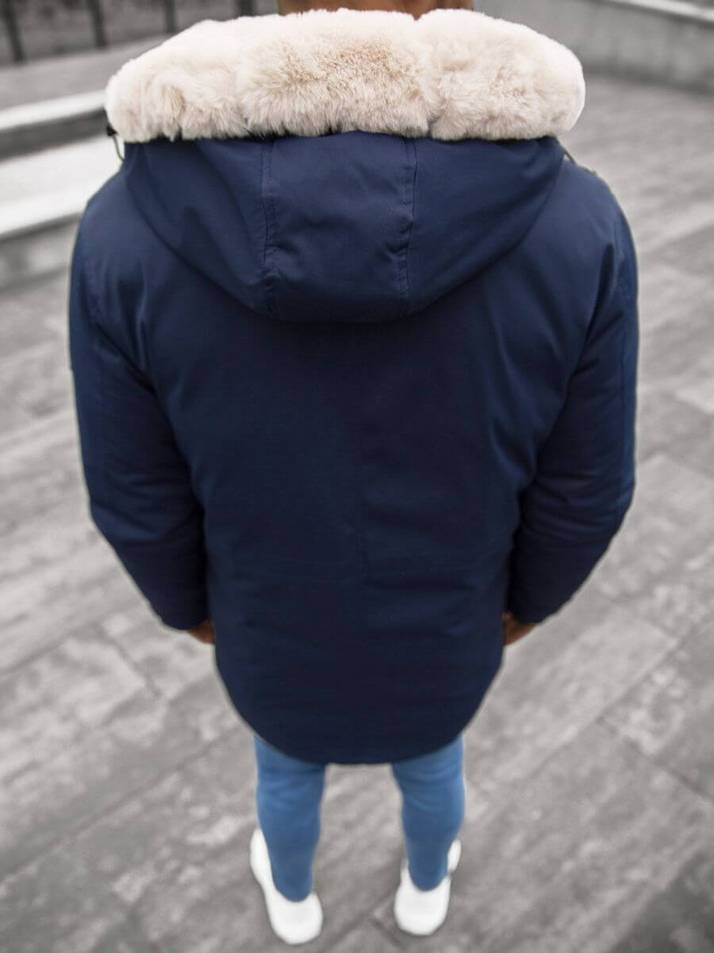 Куртка зимова чоловіча Темно-Синя OZONEE JS/22M115/3