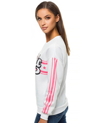 Bluza damska biała OZONEE JS/B26001