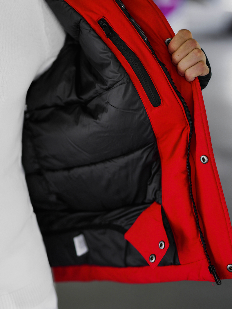 Куртка чоловіча чорна OZONEE JS/91M9902/270