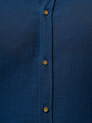 Класична сорочка чоловіча tемно-cиня OZONEE O/V26