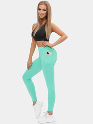 Legginsy damskie miętowe OZONEE O/XL004/61Z
