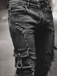 Штани чоловічі Чорнi OZONEE O/B5960Z