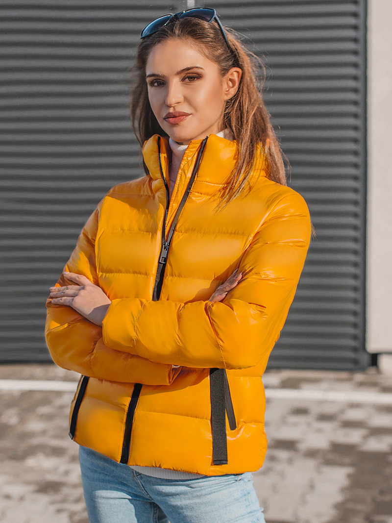 Куртка жіноча помаранчева OZONEE JS/M23061/3Z