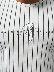 Футболка чоловіча Бiлий OZONEE O/P1111