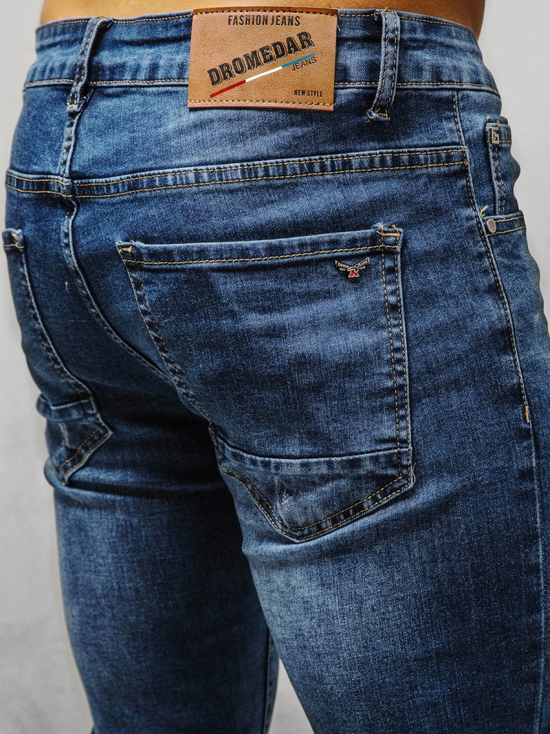 Джинси чоловічі Синi OZONEE DR/TF100Z