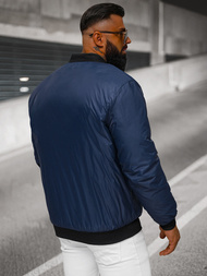 Kurtka męska bomberka granatowa OZONEE JS/AK95Z