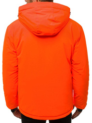 Kurtka zimowa męska pomarańczowa OZONEE JS/HH011/48
