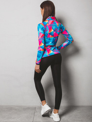 Жіночий спортивний костюм з трьох частин Кольоровий OZONEE O/20467Z