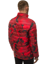 Куртка чоловіча Червоно-Камуфляжна OZONEE JS/SM80Z