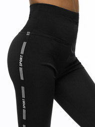 Legginsy damskie czarne OZONEE O/TS207/1