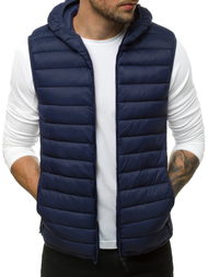 Безрукавка чоловіча Темно-Синя OZONEE JS/LY36