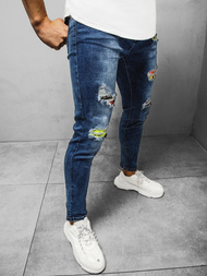 Джинси чоловічі Синi OZONEE DR/TF093Z