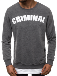 Bluza męska grafitowa OZONEE O/11113