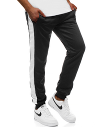 Штани спортивні чоловічі Чорно-Бiлi OZONEE JS/JZ11003