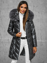 Куртка жіноча графіт OZONEE JS/16M9100/105