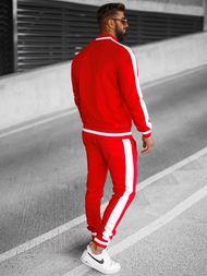 Спортивний костюм чоловічій Червоний OZONEE JS/8C99/18Z