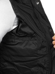 Kurtka zimowa męska czarna OZONEE O/99120