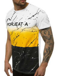 Футболка чоловіча Жовта OZONEE JS/SS11120