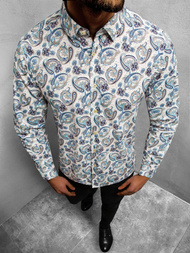 Koszula męska beżowa OZONEE B/G53