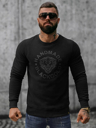 Толстовка чоловіча Чорна OZONEE NB/MF2005Z