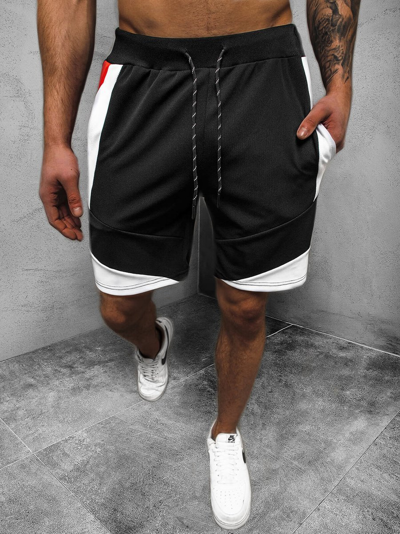 Шорти чоловічі Чорнi OZONEE JS/KS2602