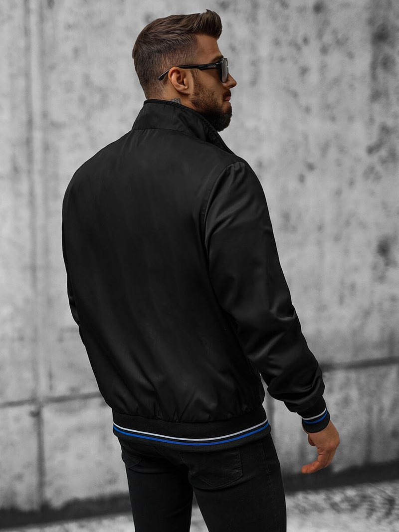 Kurtka męska czarna OZONEE JS/5M3110/392