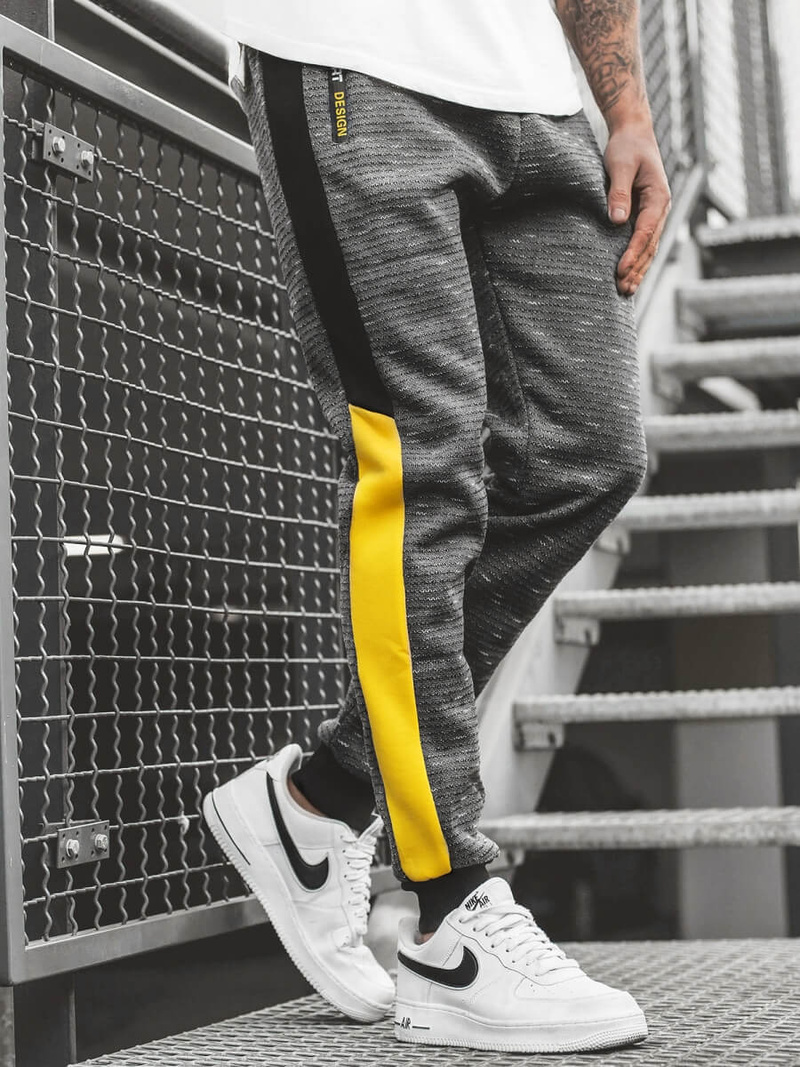 Штани спортивні чоловічі Графітові OZONEE JS/K60009