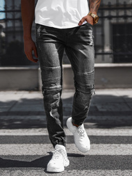 Чоловічі джинси джоггери Чорнi OZONEE NB/MP0077N