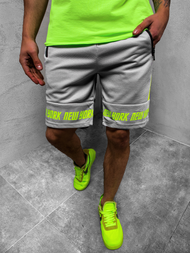 Spodenki dresowe męskie szare OZONEE JS/KS2520Z