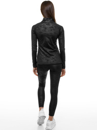 Komplet sportowy dwuczęściowy czarny-moro OZONEE O/0546