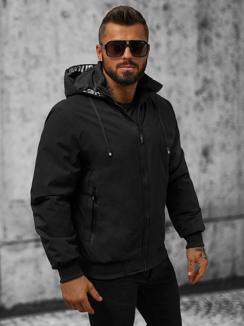 Куртка чоловіча Чорна OZONEE JS/5M3111/392