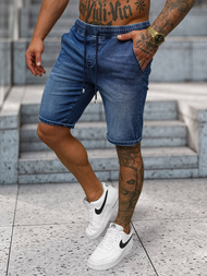 Spodenki męskie jeansowe niebieskie OZONEE NB/MP0314B