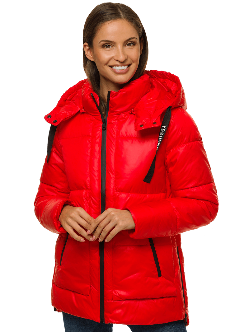 Куртка жіноча Червона OZONEE O/M1552/4