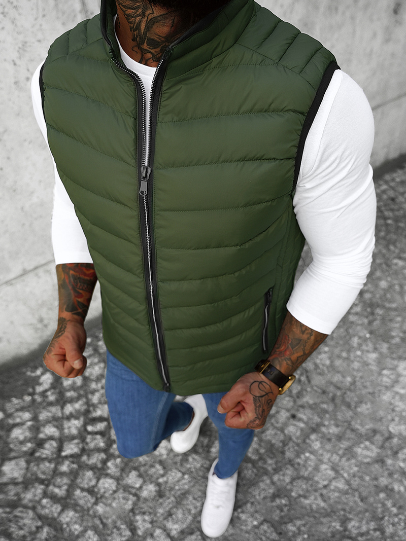 Безрукавка чоловіча Хакi OZONEE N/7133