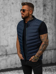 Безрукавка чоловіча tемно-cиня OZONEE N/7133Z